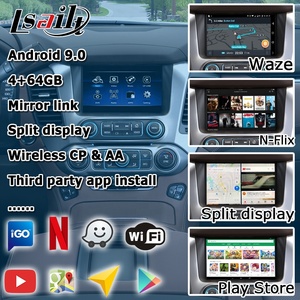 Không dây Carplay <span class=keywords><strong>Android</strong></span> Auto <span class=keywords><strong>Android</strong></span> hộp giao diện cho Chevrolet Tahoe/ngoại ô 2015- <span class=keywords><strong>Video</strong></span> giao diện với mylink bởi lsailt - Product Image 4
