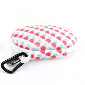 Custom Colorful Small EVA Electronic Accessories Bag Travel Portable EVA Earphone <b>Case</b> Cute <b>Hard</b> <b>Shell</b> EVA Charger <b>Case</b> - Product Image 3