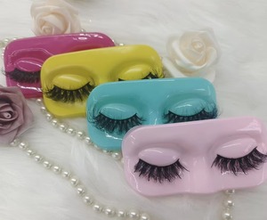 Cils en bande vegan 5D faits à la main, 20 mm, 25 mm, en fibres végétales, faux cils pour un look d'extension de cils - Product Image 1