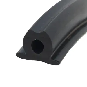 Factory Direct Sale Customizable Door Bottom Weatherstrip Waterproof Silicone Sealing Strip