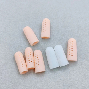 ถุงมือป้องกันการกระแทกจากความร้อนปลอกสวมนิ้วทำจากซิลิโคน