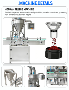 Machine d'emballage de chicha A à Z la plus vendue, ligne complète d'emballage de mélasse de chicha, machine d'emballage de chicha - Product Image 3