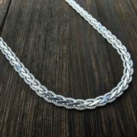 Collier chaîne cubaine en argent sterling S925, longueur optionnelle 40-55 cm, pour hommes et femmes, style hip-hop, bijoux fins