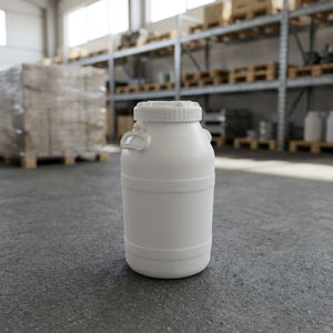 <b>Plastic</b> <b>Drum</b> 25 liters in HDPE, food grade, suitable for industrial use, with strong sealing lid, with or without tap - Product Image 3