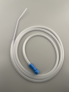 أنبوب شفط طبي معقم للاستخدام مرة واحدة بمقبض يانكاور وموصلات مستقيمة لاختبار الدم - Product Image 1