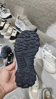 Chaussures quotidiennes pour hommes, baskets légères en cuir véritable et maille, résistantes à l'usure, chaussures de marche absorbant la transpiration, modèle polyvalent