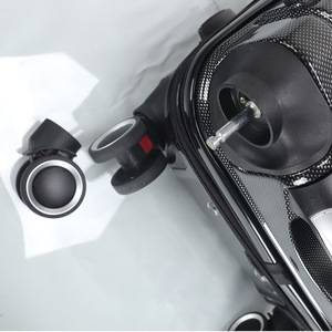 Craftsman Luggage Set 3-Piece Hard Shell Expandable Carry-On Swivel <b>Wheels</b> Business Travel - Product Image 3