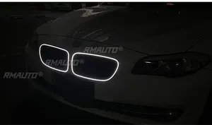 Rejillas Superiores de Radiador Delanteras LED para BMW Serie 5 F10 F11 F18 2010-2017, Parrilla Delantera Deportiva para Parachoques, Kit de Carrocería - Product Image 6