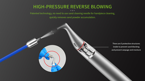 2 In1 Dentist Air Prophy Polishing Equipment LCD Touch Dental Periodontal Therapy System Dental UItrasonic Scaler - Product Image 6