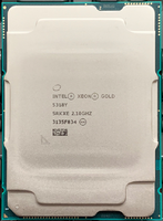 Processeur Intel Xeon Gold 5318Y, 20 cœurs, 2,10 GHz, 36 Mo de cache L3, 165 W, SRKXE, compatible avec les serveurs de bureau AMD, socket LGA1150