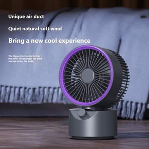 Smart 100 velocità ricaricabile 2000mah Mini ventilatore da tavolo raffreddamento ad aria piccolo oscillante da tavolo da tavolo ventilatore da tavolo - Product Image 1