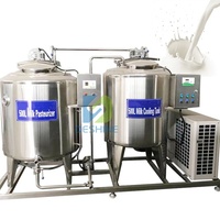 Pasturizer de lait et réservoir de fermentation/machine de pasteurisation de lait et machine de refroidissement