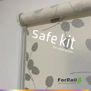 Kit de sécurité baguette bâton pour stores roulants zébrés sans fil et forrail