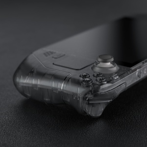 EXtremeRate Coque de remplacement transparente noire personnalisée pour Steam Deck LCD - Product Image 5