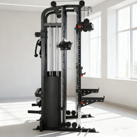 Gimnasio Doméstico Profesional de Alta Calidad con Dos Estaciones en Venta, Máquina de Gimnasio Doméstico Multifuncional Monster