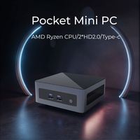 Mini PC Portátil AMD R5 5600H 7 5800H, 2*DDR4 NVME, WiFi6, BT5.2, HD Tipo-C, Pantalla 3X8K, Mini Ordenador para Hogar, Oficina y Juegos