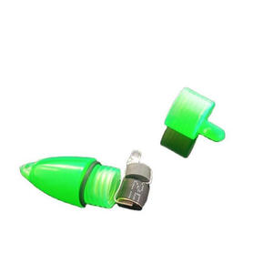 Campanas de pesca con LED verde, perfil en T, material ABS, flotadores ligeros para pesca en playa y océano, lámpara individual, cabeza redonda y puntiaguda - Product Image 3