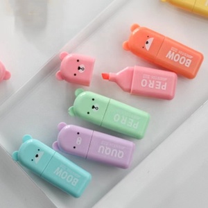 JPS OEM Surligneur multicolore Mini ours Surligneur Stylo - Product Image 1