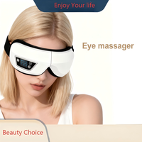 Intelligenter Bluetooth-Augenmassager mit Wärmekompression, Luftdruck und Vibration, Faltbare Augenmaske zur Linderung von Ermüdungserscheinungen