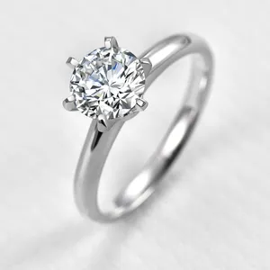 Natural Diamond Ring Ladies 18K Gold Diamond GIA Certified Gold Jewelry GIA Fine Jewelry Custom