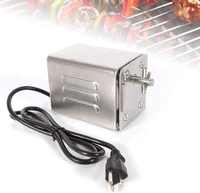 Motor Eléctrico Automático para Asador de Barbacoa de 220V-240V, Asador Giratorio para Exteriores, Varilla para Asar, Carbón, Cerdo, Pollo, Res, Herramientas para Campamento y Picnic