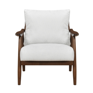 Fauteuil inclinable en tissu moderne pour le loisir - Design ergonomique et durable avec pieds en bois pour le salon et la maison - Product Image 2