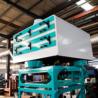 Machine de calibrage du riz à tamis multicouche MJP150x4 6t/h 1.5kW pour usine de rizerie commerciale OEM ODM disponible