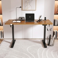 Table de jeu convertible en métal, bureau d'ordinateur avec porte-gobelets rétractables, plateau à collations, hub de gestion des câbles