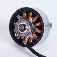 Moteur CC sans balais Lingwei 28W 24V personnalisable, avec réducteur à vis sans fin de 32 mm, efficacité IE3, antidéflagrant, ventilateur 10000 tr/min