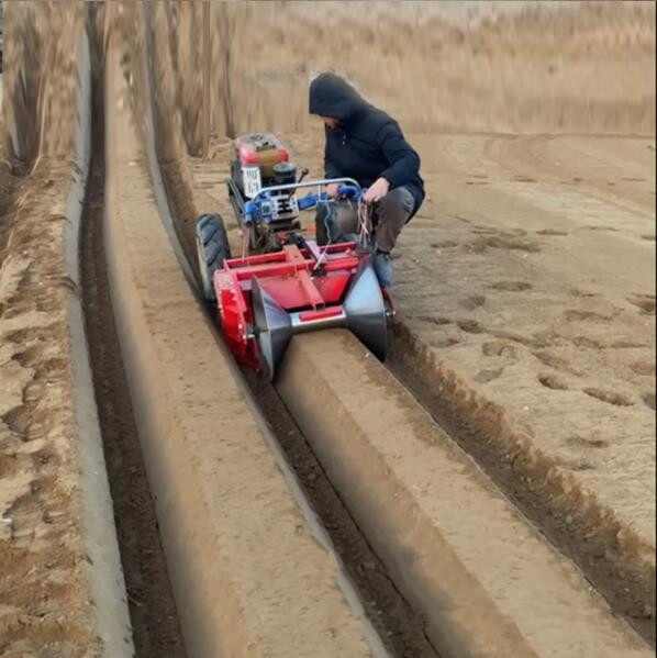 Long Ridge Machine 소형 보행형 트랙터 딸기 두둑기, 수동 트랙터 두둑 경운기| Alibaba.com