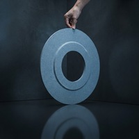 Meule convexe simple en céramique vitrifiée, grain 60, à faible vibration, outil abrasif pour le chanfreinage et l'ébavurage de pièces de quincaillerie