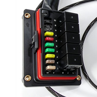 Adaptateur de châssis universel série K, boîte à fusibles de relais de course, faisceau de câbles pour Honda K20 K24 RSX Civic EP3 K Swap
