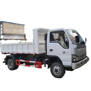 Nhà Máy Giá 600P Sử Dụng Isuzu Dump Truck Với 4X4 Sử Dụng Dump Truck Tipper Giao Thông Vận Tải Dump Truck