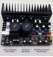 Modul Pengeras Suara Q2 Power Amplifier Board HiFi Kelas AB Stereo Audio Amplifier dengan Output Transistor MOSFET, Kit DIY Diskrit untuk Speaker Rumah