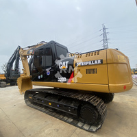 Excavatrice CAT 320D d'occasion à vendre, 20,4 tonnes, matériel de terrassement et de tranchage, fournisseur de machines CAT320C CAT320D2 CAT320D2L