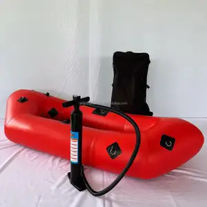 2023 heißer Verkauf leichtes Schlauchboot mit Paddel River Rafting Pack Rafting Kajak Schlauchboot