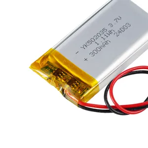 Özelleştirilmiş <span class=keywords><strong>502035</strong></span> şarj edilebilir lityum pil pil hücresi 3.7v dijital piller cep telefonu bluetooth <span class=keywords><strong>lipo</strong></span> pil - Product Image 3