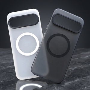 Casing Ponsel Magnetik Anti Benturan Matte Magical dengan Pengisian Daya Nirkabel untuk Google <span class=keywords><strong>Pixel</strong></span> 9 10 Pro XL Termasuk Pelindung Lensa - Product Image 1