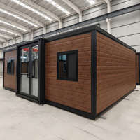 Maison conteneur préfabriquée extensible standard AU de 20 pieds et 40 pieds, 2, 3, 4 ou 5 chambres, maison préfabriquée portable d'extérieur, Casa Portable