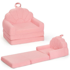 Tapis de jeu en mousse pour enfants avec poignée, pour tout-petits de 0 à 24 mois, usage domestique, design coquille rose, coussin antidérapant, éponge haute densité - Product Image 5