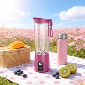 Licuadora de Frutas Portátil Recargable USB de Alta Potencia para el Hogar, Exprimidor Eléctrico, Envío Gratuito - Product Image 1