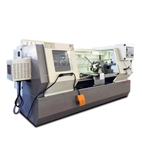 Tour CNC CK6163-1000 à banc plat de 2000 mm avec système de commande CNC FANUC
