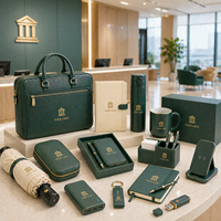 Kit Cadeau de Bureau Personnalisé : Carnet, Stylo, Mug, Tumbler, Parapluie, Organiseur de Bureau, Batterie Externe – Coffrets Cadeaux d'Entreprise