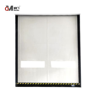 Cortina enrollable automática para puerta con cremallera <span class=keywords><strong>de</strong></span> PVC <span class=keywords><strong>de</strong></span> alta velocidad, reparación Manual resistente al viento para Taller <span class=keywords><strong>de</strong></span> alimentos <span class=keywords><strong>de</strong></span> Medicina <span class=keywords><strong>de</strong></span> plantas industriales - Product Image 4