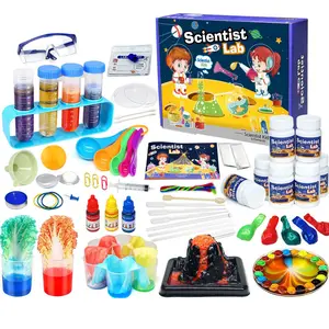 DIY Science Kit STEM Lab Experiments Educational Games 70 PCS Science Toys Christmas Birthday Gift For Kids