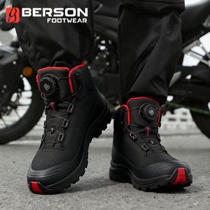 <span class=keywords><strong>Scarpe</strong></span> da <span class=keywords><strong>Trekking</strong></span> Impermeabili in <span class=keywords><strong>Pelle</strong></span> con Supporto alla Caviglia, Antiscivolo e con Forte Presa per Tutte le Stagioni - Product Image 2