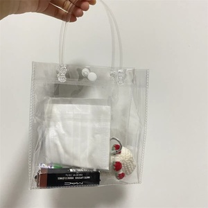 Cheap price Women Handbags Ladies Jelly Purse Large Clear PVC Beach Tote pvc plastic hand bag