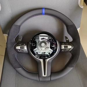 พวงมาลัยสปอร์ตหนังพียูแบบมี F22สำหรับ BMW, พวงมาลัยสปอร์ต F10 F11 F21 F20แบบสปอร์ตทำจากคาร์บอนมีความร้อนสูงถึง M4 M3 - Product Image 2