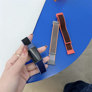 Nylon Watch Bands for Fitbit Charge 6 5 Bracelet Adjustable Breathable Sport Strap for Women Men - Product Image 2