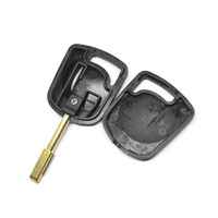 Coque de clé de voiture professionnelle pour serrurier, série FD, avec lame vierge non coupée, pour télécommande de remplacement d'entrée sans clé